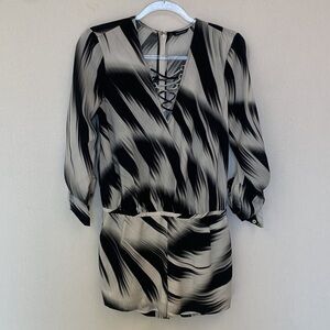 Marciano Black & White Romper • Sz 6 • NEW!